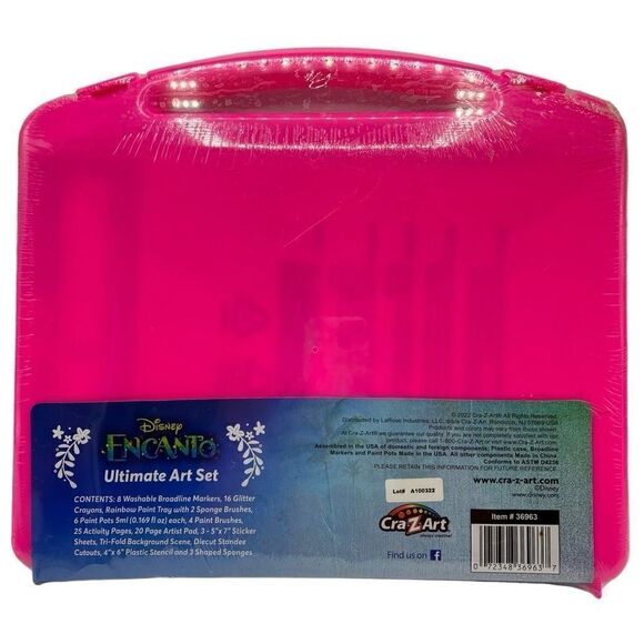 Cra-Z-Art Disney Encanto Ultimate Art Set 70+ Pieces New In Plastic 4+ - Picture 3 of 4